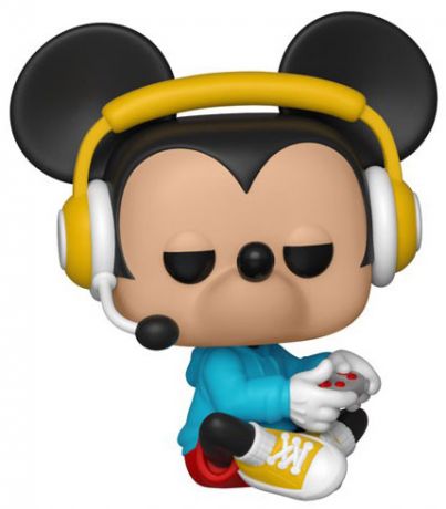 Figurine Funko Pop Mickey Mouse - 90 Ans [Disney] #515 Gamer Mickey assis