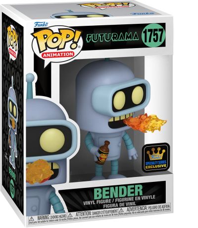 Figurine Funko Pop Futurama #1757 Bender