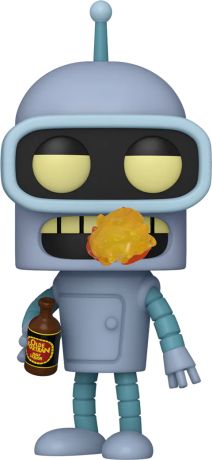 Figurine Funko Pop Futurama #1757 Bender [Chase] Glow in the Dark