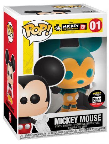Figurine Funko Pop Mickey Mouse - 90 Ans [Disney] #01 Mickey Mouse