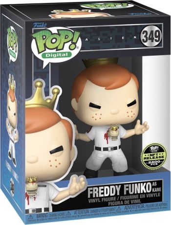 Figurine Funko Pop Alien #349 Freddy Funko en Kane - Digital Pop