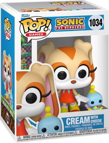Figurine Funko Pop Sonic le Hérisson #1034 Cream avec Cheese