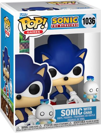 Figurine Funko Pop Sonic le Hérisson #1036 Sonic avec Chao