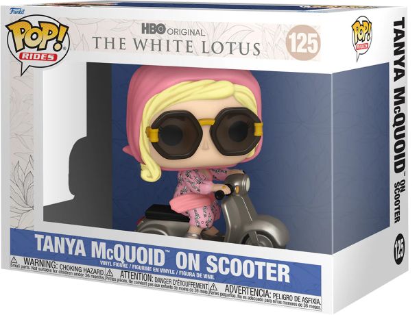 Figurine Funko Pop The White Lotus #125 Tanya McQuoid on Scooter