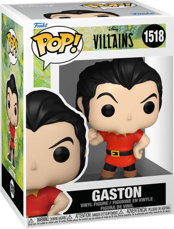 Figurine Funko Pop Disney Villains #1518 Gaston (La Belle et la Bête)