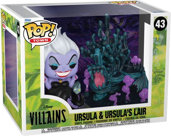 Figurine Funko Pop Disney Villains #43 Ursula et son antre (La Petite Sirène)