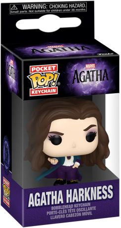 Figurine Funko Pop Agatha All Along [Marvel] Agatha Harkness - Porte-clés