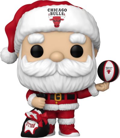 Figurine Funko Pop NBA #188 Père Noël Chicago Bulls