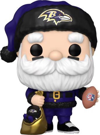 Figurine Funko Pop NFL #285 Père Noël Baltimore Ravens