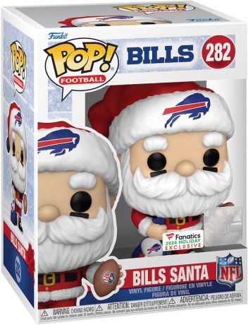 Figurine Funko Pop NFL #282 Père Noël Buffalo Bills