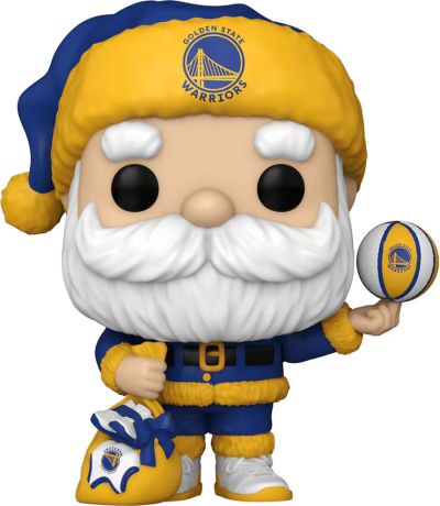 Figurine Funko Pop NBA #192 Père Noël Golden State Warriors