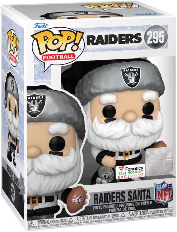 Figurine Funko Pop NFL #295 Père Noël Las Vegas Raiders