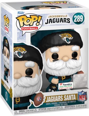 Figurine Funko Pop NFL #289 Père Noël Jacksonville Jaguars