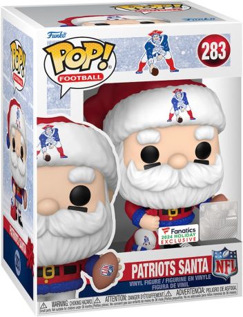 Figurine Funko Pop NFL #283 Père Noël New England Patriots