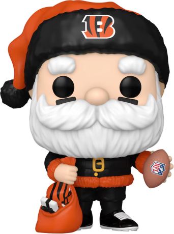Figurine Funko Pop NFL #288 Père Noël Cincinnati Bengals