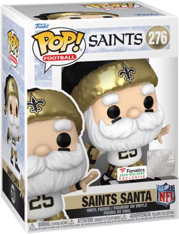 Figurine Funko Pop NFL #276 Père Noël New Orleans Saints