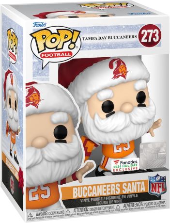 Figurine Funko Pop NFL #273 Père Noël Tampa Bay Buccaneers