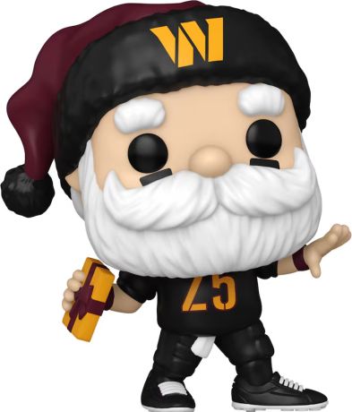 Figurine Funko Pop NFL #268 Père Noël Washington Commanders