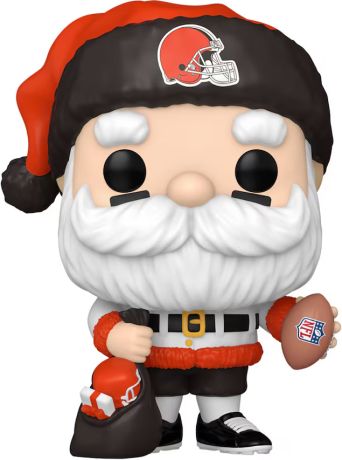 Figurine Funko Pop NFL #286 Père Noël Cleveland Browns