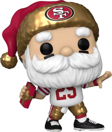 Figurine Funko Pop NFL #279 Père Noël San Francisco 49ers