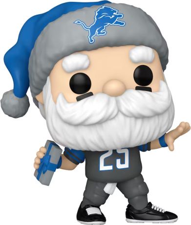 Figurine Funko Pop NFL #271 Père Noël Detroit Lions