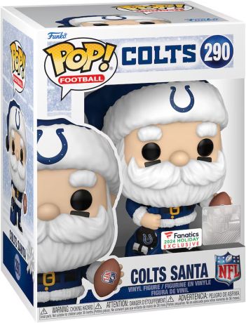 Figurine Funko Pop NFL #290 Père Noël Indianapolis Colts
