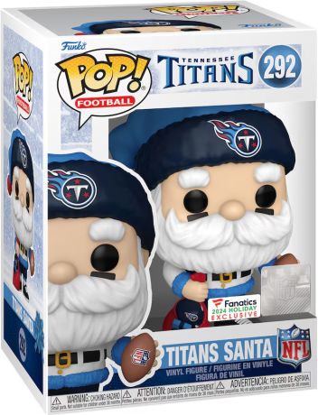 Figurine Funko Pop NFL #292 Père Noël Tennessee Titans