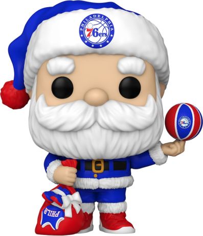 Figurine Funko Pop NBA #187 Père Noël Philadelphia 76ers