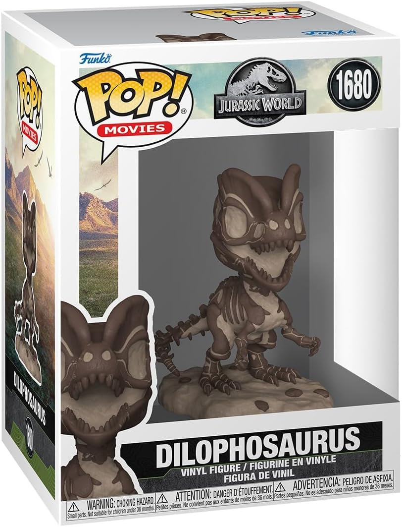 Dilophosaurus Jurassic Park Kenner 1993 NEUF