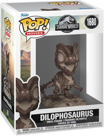 Figurine Funko Pop Jurassic Park #1680 Dilophosaure (Fossile)