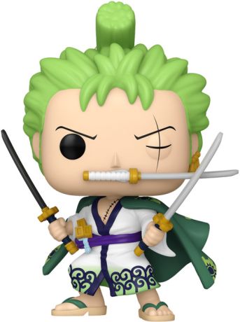 Figurine Funko Pop One Piece #923 Zoro (Pays des Wa) - Glow in the Dark