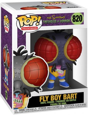 Figurine Funko Pop Les Simpson #820 Bart la mouche