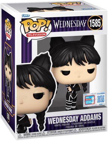 Figurine Funko Pop Mercredi #1585 Mercredi Addams (Costume Chat)