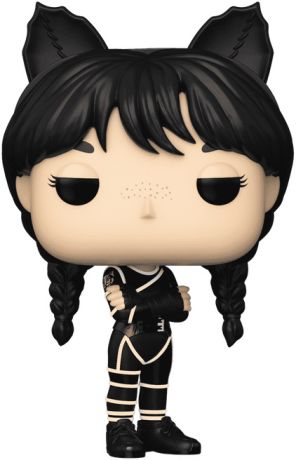 Figurine Funko Pop Mercredi #1585 Mercredi Addams (Costume Chat)