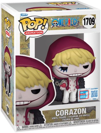 Figurine Funko Pop One Piece #1709 Corazon avec le fruit du démon