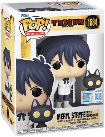 Figurine Funko Pop Trigun #1684 Meryl Stryfe avec Kuroneko