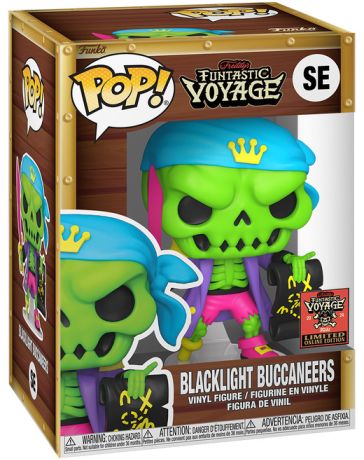 Figurine Funko Pop Fantastik Plastik Buccaneers - Black Light