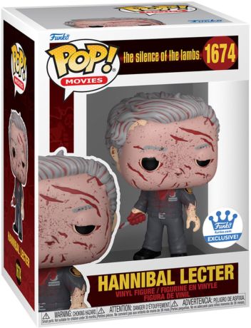 Figurine Funko Pop Hannibal | Le Silence des Agneaux  #1674 Hannibal Lecter - Ensanglanté