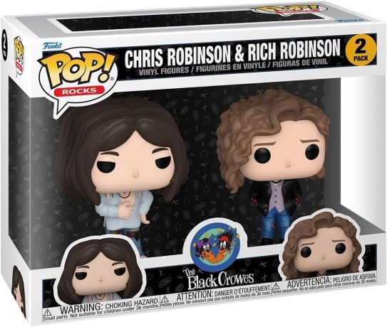 Figurine Funko Pop The Black Crowes Chris Robinson & Rich Robinson - Pack