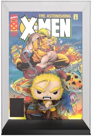 Figurine Funko Pop X-Men [Marvel] #63 Dents-de-sabre - Comic Cover