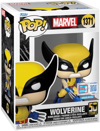 Figurine Funko Pop Marvel Comics #1371 Wolverine - Métallique