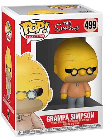 Figurine Funko Pop Les Simpson #499 Grand-père Simson