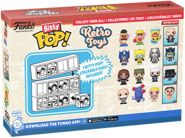 Figurine Funko Pop Hasbro Retro Toys Bitty Pop (série 2)