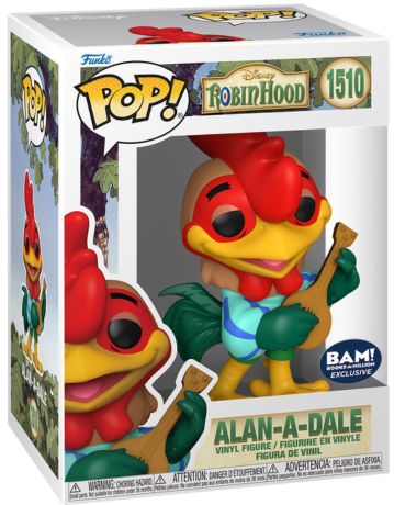 Figurine Funko Pop Robin des Bois [Disney] #1510 Alan-a-Dale