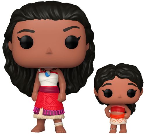 Figurine Funko Pop Vaiana 2 [Disney] #1546 Vaiana & sa petite sœur Simea