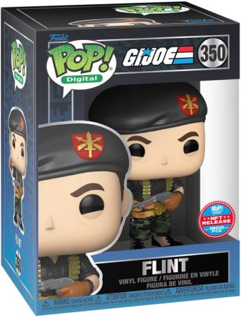 Figurine Funko Pop Hasbro #350 Flint (G.I. Joe) - Digital Pop
