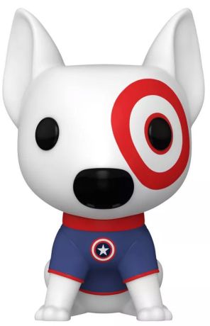 Figurine Funko Pop Marvel Comics #237 Bullseye avec le t-shirt Captain America