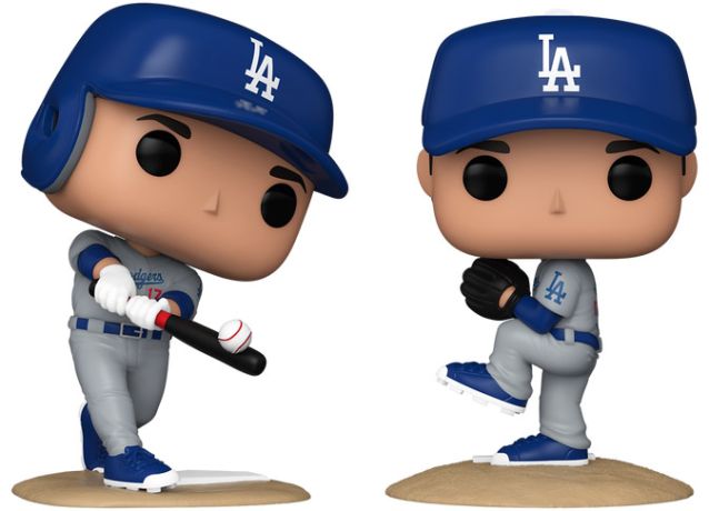 Figurine Funko Pop MLB : Ligue Majeure de Baseball Shohei Ohtani - Pack