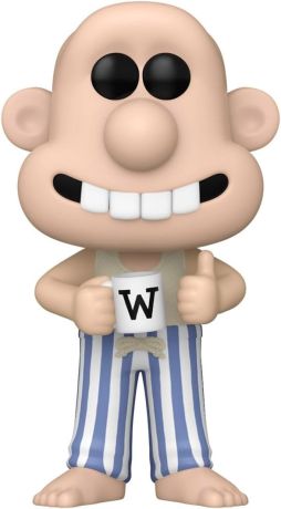 Figurine Funko Pop Wallace et Gromit #1744 Wallace (en Pyjamas)