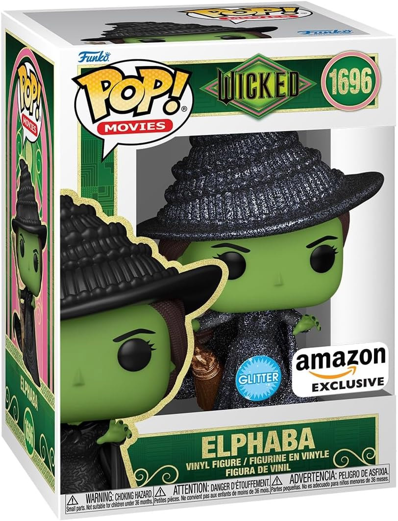 Figurine Pop Wicked #1696 pas cher : Elphaba - Pailletée